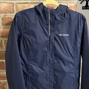 Columbia Dark Blue Hooded Jacket